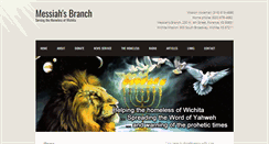 Desktop Screenshot of messiahsbranch.org